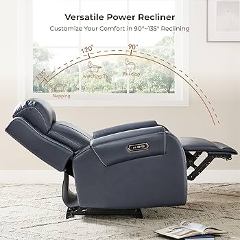 Amazon.com: CHITA Genuine Leather Power Recliner Chair for